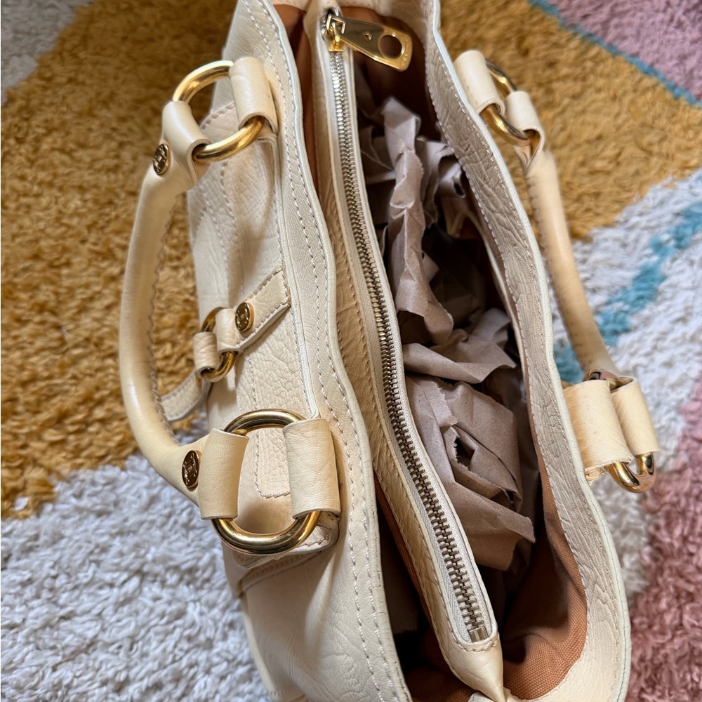 Authentic Celine Beige Leather Tote Bag Designer Handbag with virtual COA - Picture 8 of 16